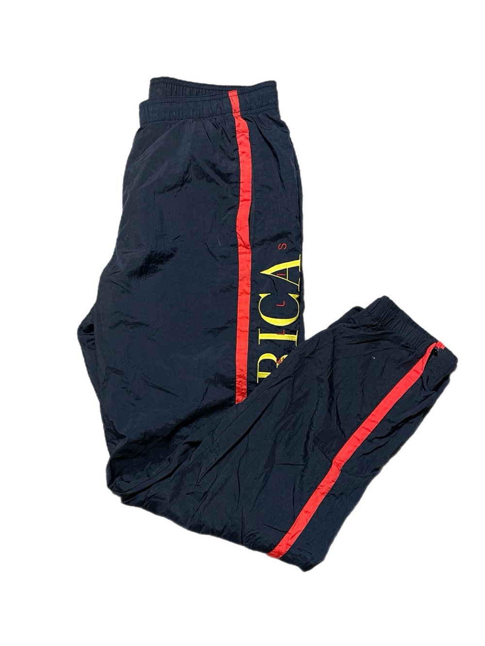 America Perry Ellis Embroidered Windbreaker Sweatpants - Picture 3 of 8